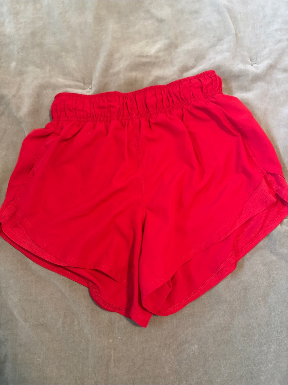 Women’s Red Athletic Shorts